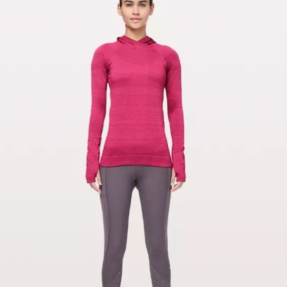 Lululemon Athletica Rest Less Hoodie | Violet Red | Women’s Size 4 - Picture 4 of 9